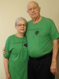 Jerry and Fran Sass in TechSmith shirts